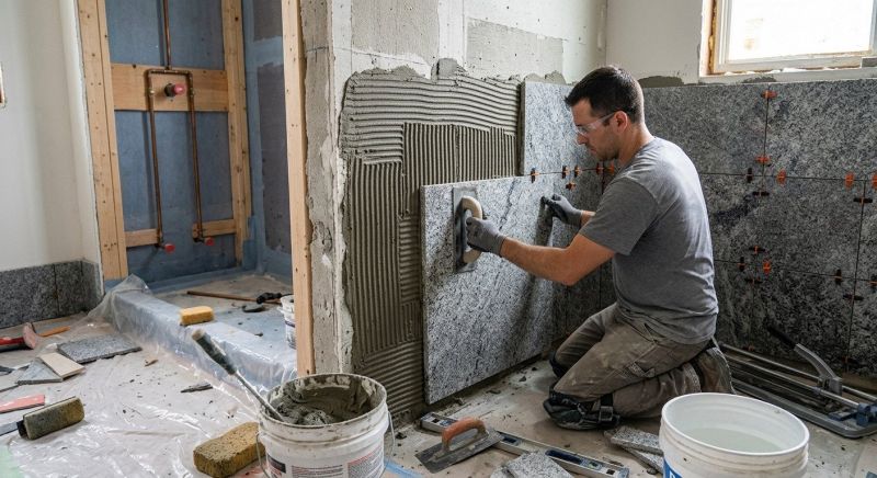 Granite Tile Installation in Alpharetta, GA
