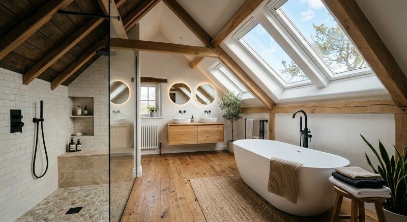 Attic Bathroom Remodeling in Clearwater, FL