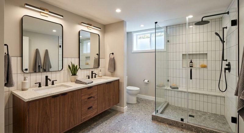 Basement Bathroom Remodeling in Framingham, MA