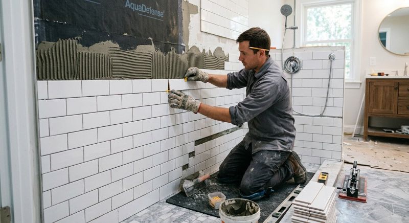 Bathroom Wall Tiling in Denver County, CO