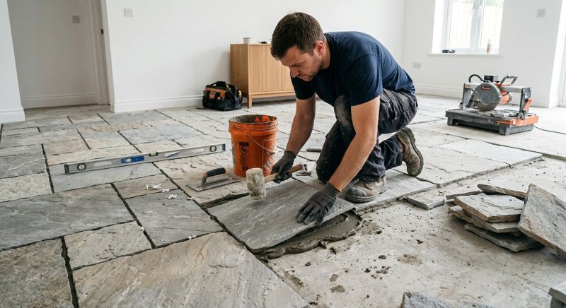 Granite Floor Installation in Wilmington, NC
