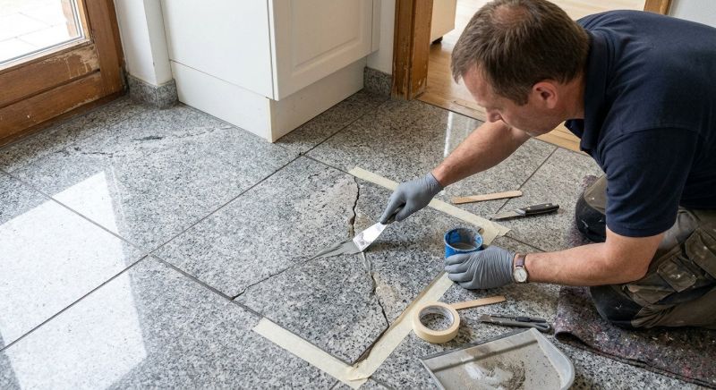 Granite Tile Repair in Overland Park, KS