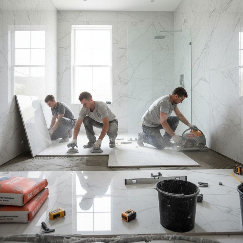 Marble Floor Replacement in Alpharetta, GA
