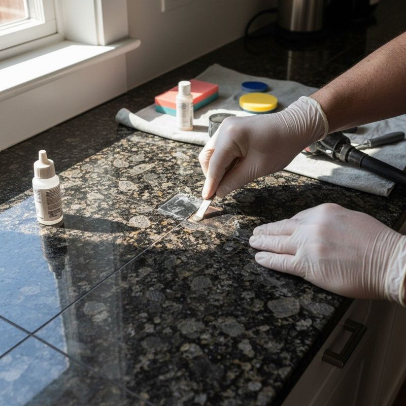 Marble Tile Repair in Olathe, KS