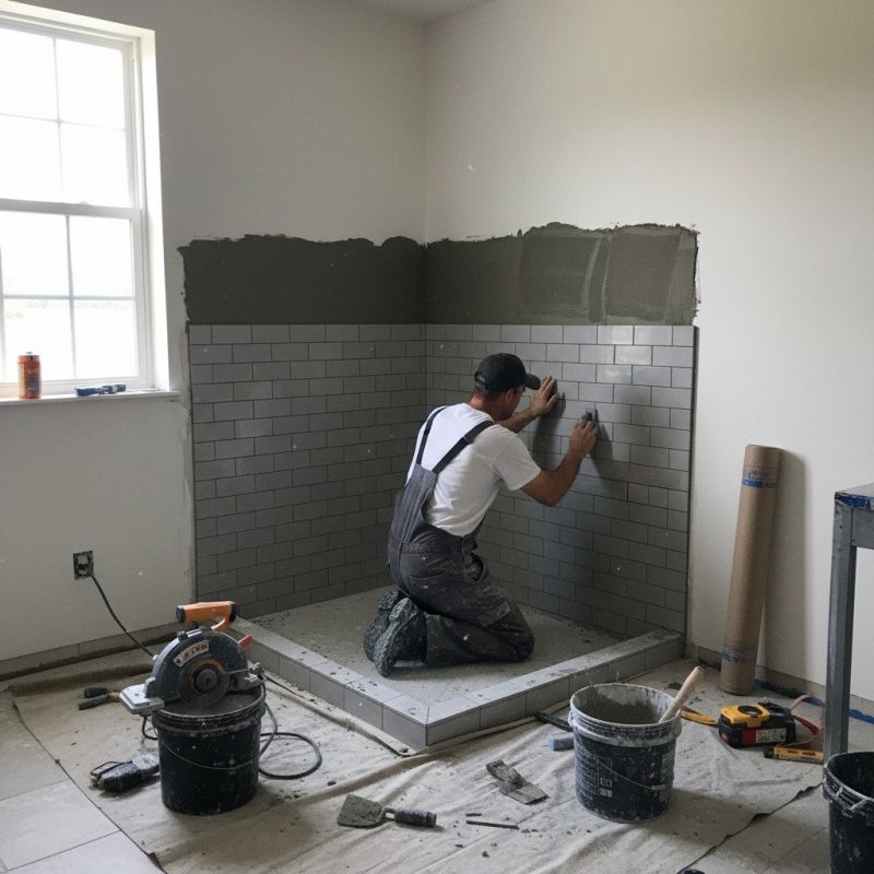 Shower Floor Tiling in Boise, ID