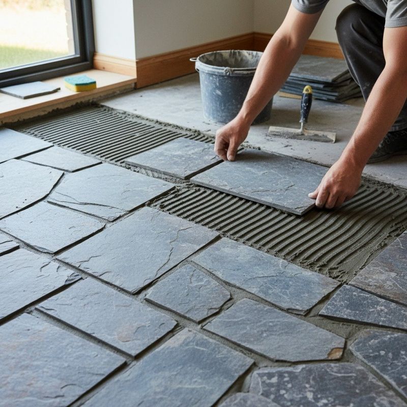 Stone Floor Installation in Wilmington, NC