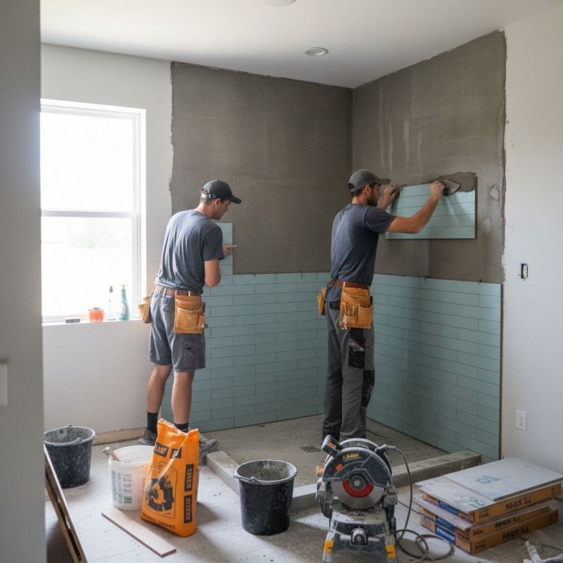 Tile Shower Floor Installation in Denver County, CO