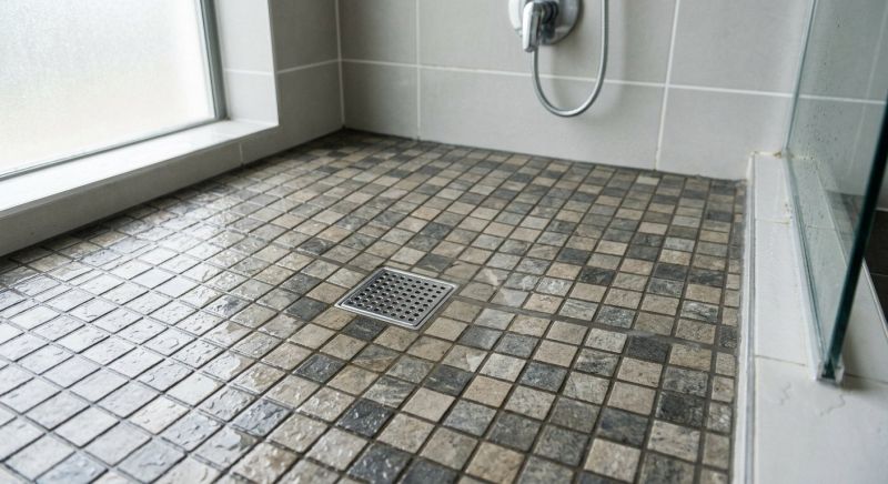 Tile Shower Floor Installation in Boise, ID