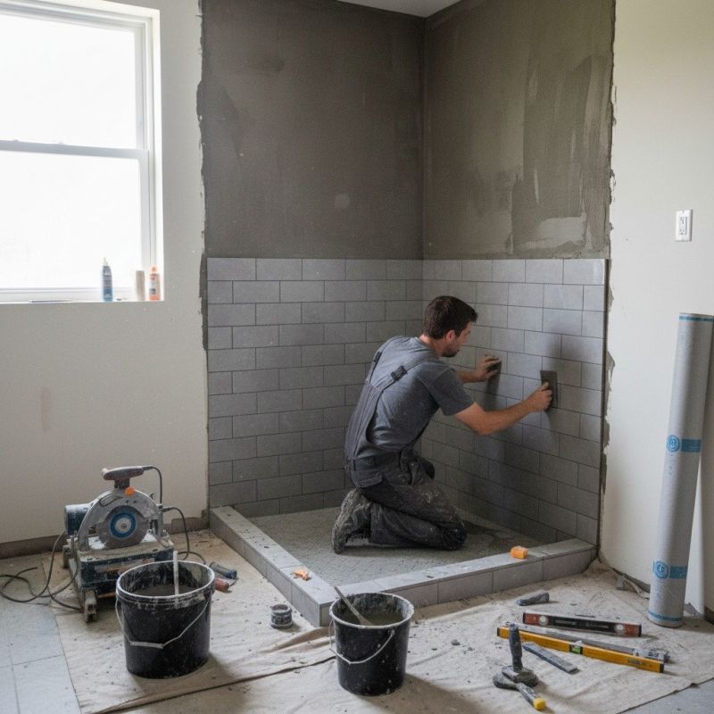 Tile Shower Installation in Longmont, CO