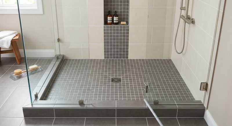 Tile Shower Pan Installation in Boise, ID